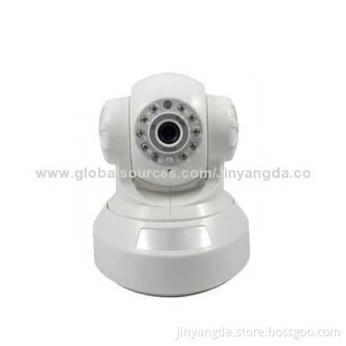 H.264 Wireless Indoor P2P Vandal-proof IP Camera, Supports 32GB Micro SD Card